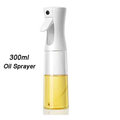 210ML Olive Oil Spray Dispenser for BBQ, Cooking, and Baking - Versatile Vinegar and Oil Bottle for Dressing Salads