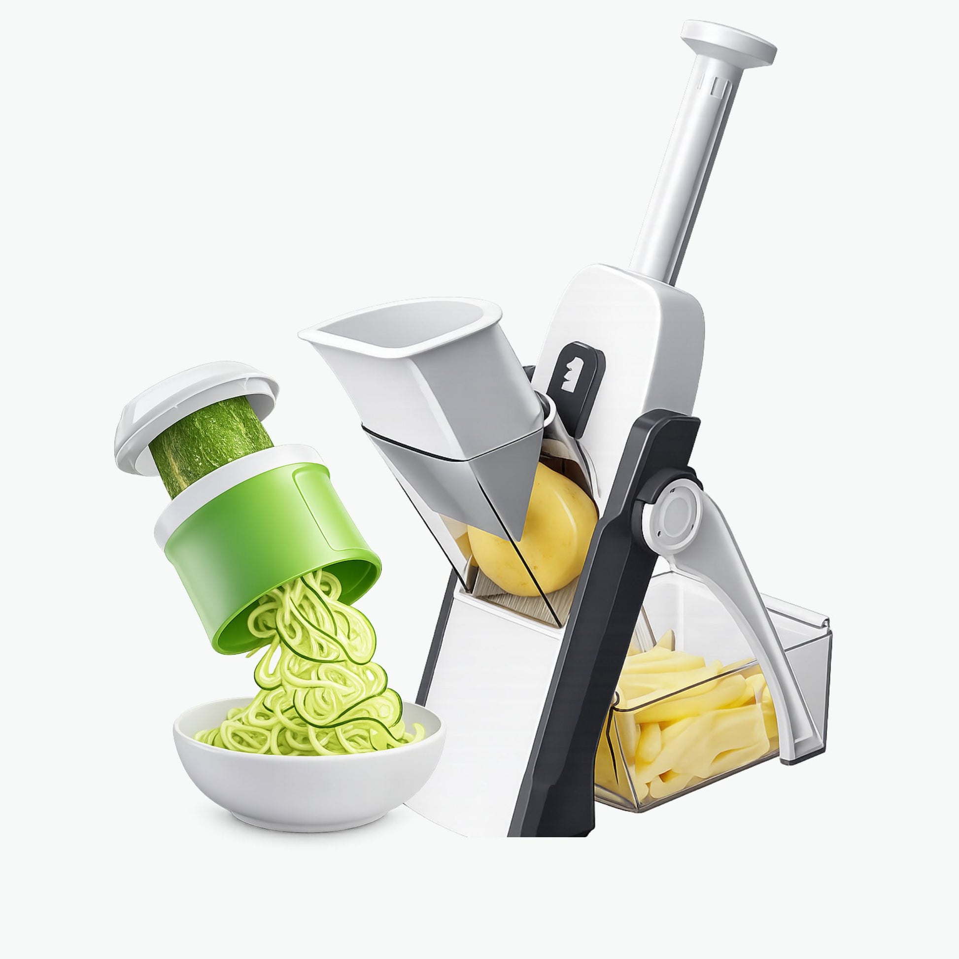 Vegetable Chopper & Spiralizer with Mandoline