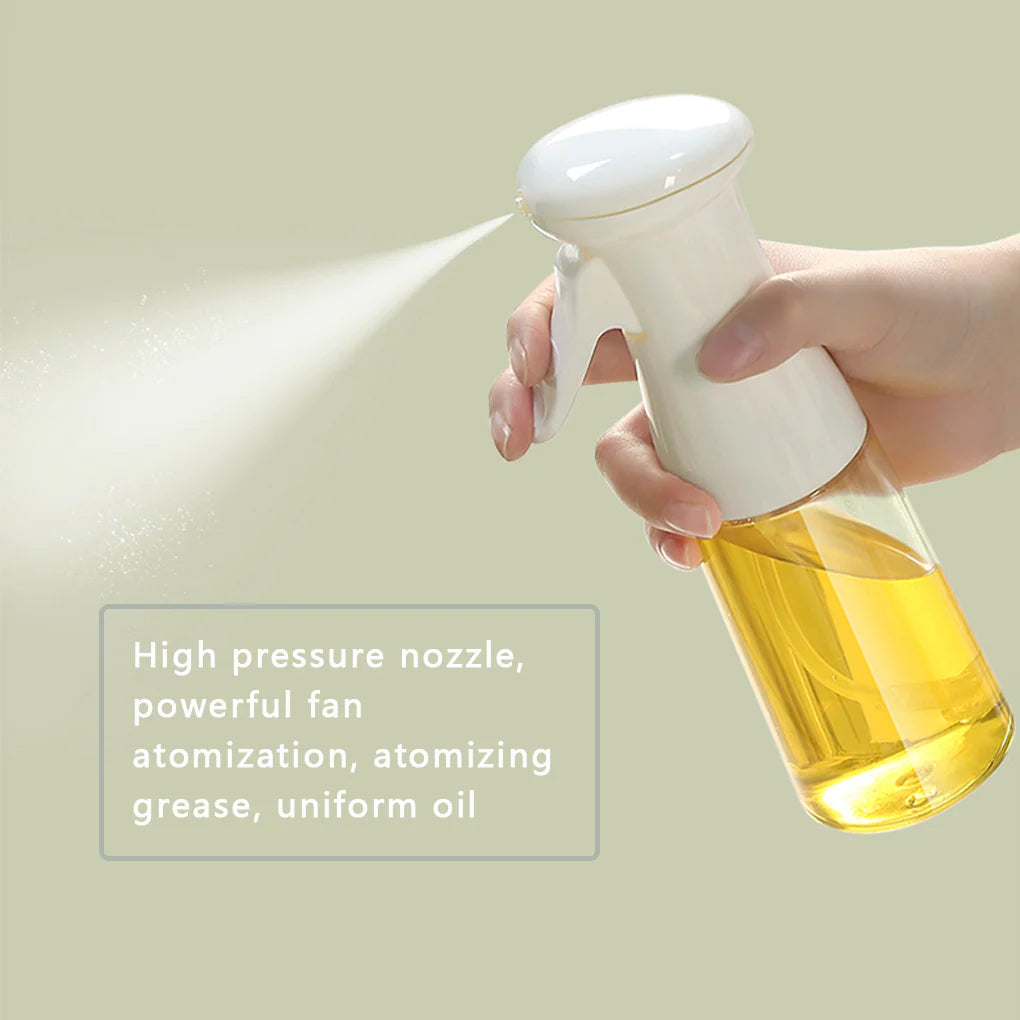 210ML Olive Oil Spray Dispenser for BBQ, Cooking, and Baking - Versatile Vinegar and Oil Bottle for Dressing Salads